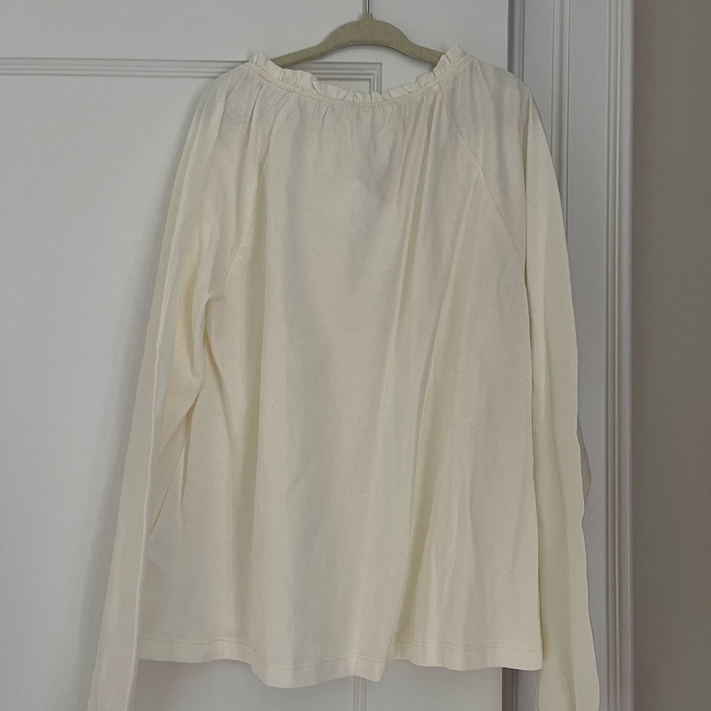 New with tags - J. Crew girls cotton top, size M